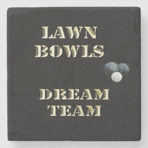 Gräsmatta Bowls Dream Team Stenunderlägg