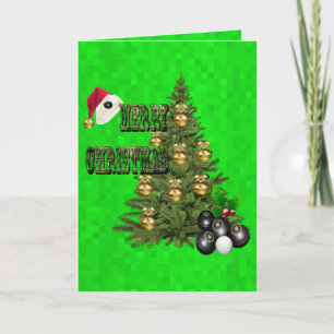 Gräsmatta Bowls God jul Design Kort