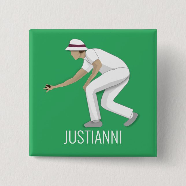 Gräsmatta Bowls Knapp (Framsida)