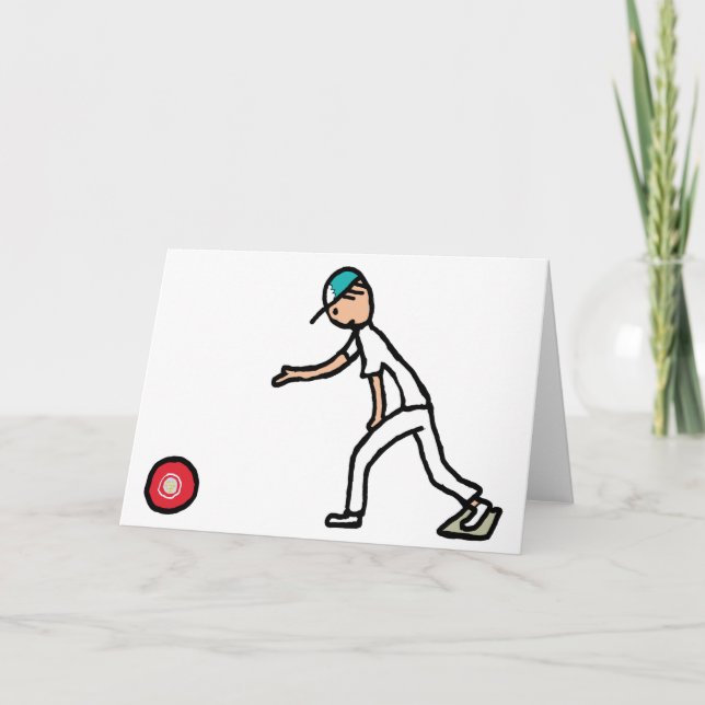 Gräsmatta Bowls Kort (Framsida)