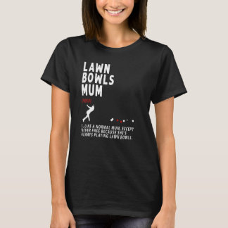 Gräsmatta Bowls Morsa Idea for Women & Pension T Shirt