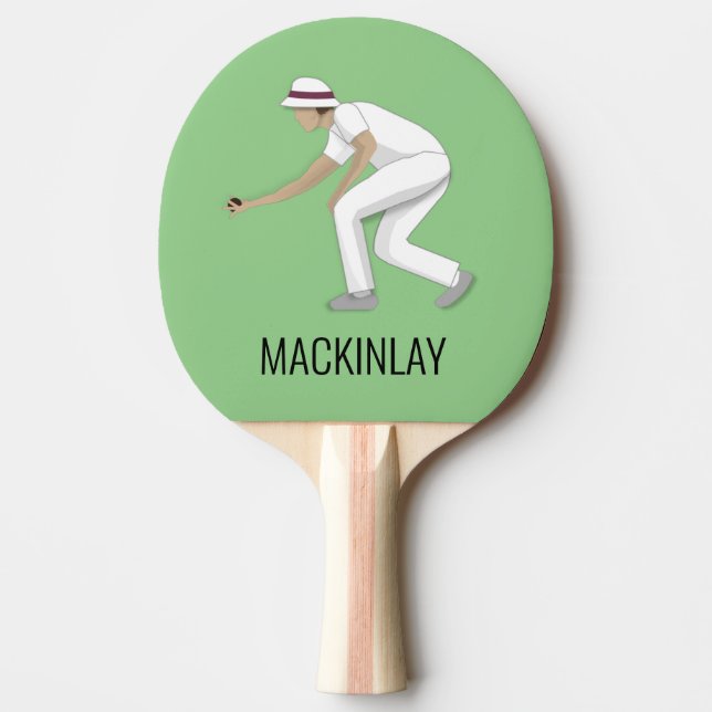 Gräsmatta Bowls Pingisracket (Framsidan)