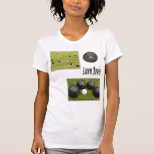 Gräsmatta Bowls speldesign, T Shirt