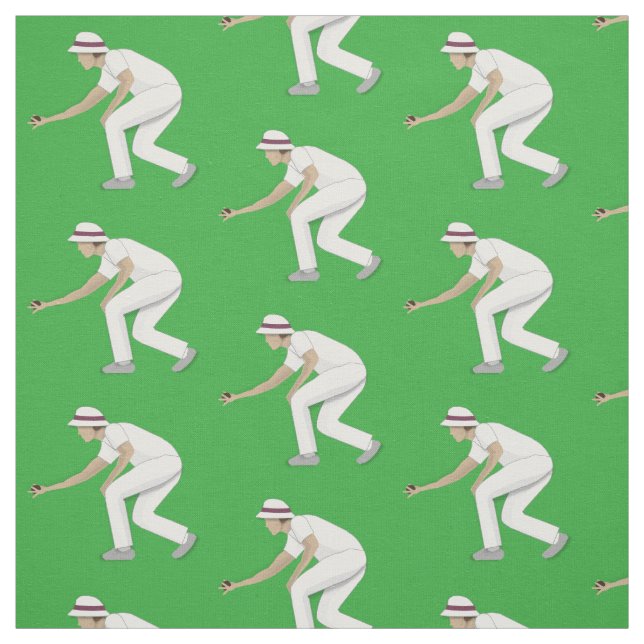 Gräsmatta Bowls Tyg (Provkarta)