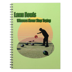 Gräsmatta Bowls Winners, bärbar dator Anteckningsbok