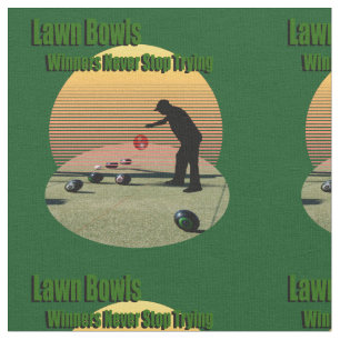 Gräsmatta Bowls Winners, Fabric Tyg