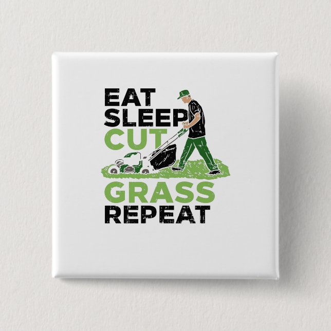 Gräsmatta-Care Gräsmatta-Mower Gardener Knapp (Framsida)