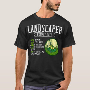 Gräsmatta Care Landscaper Mwing Landscaping T Shirt