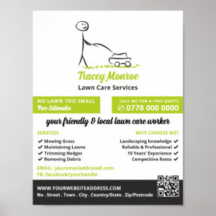 Gräsmatta Care Worker, Gräsmatta Services Poster