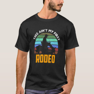 Gräsmatta Cowboy är inte min första Rodeo Lawnmowe T Shirt