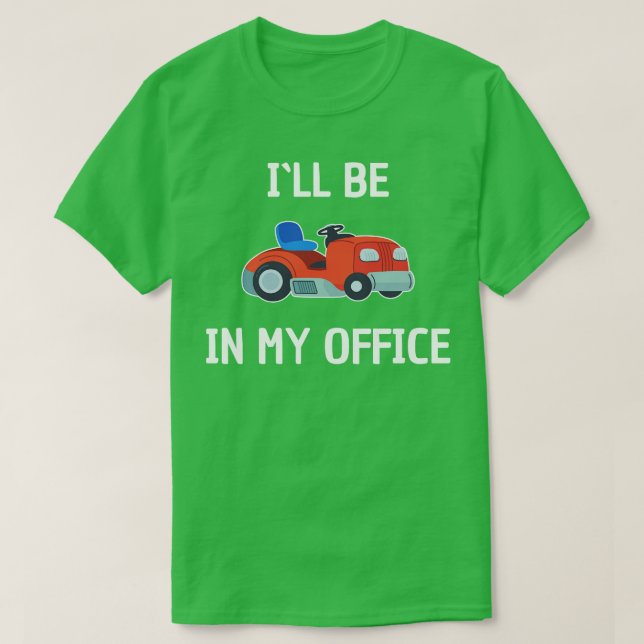 Gräsmatta e Gräsmatta Mower  1 T Shirt (Design framsida)