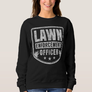 Gräsmatta Enforcement Officer Mower Gräsmatta Skog T Shirt