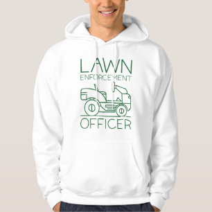 Gräsmatta exekutionstjänsteman hoodie