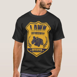Gräsmatta exekutionstjänsteman Landscaper Gras T Shirt