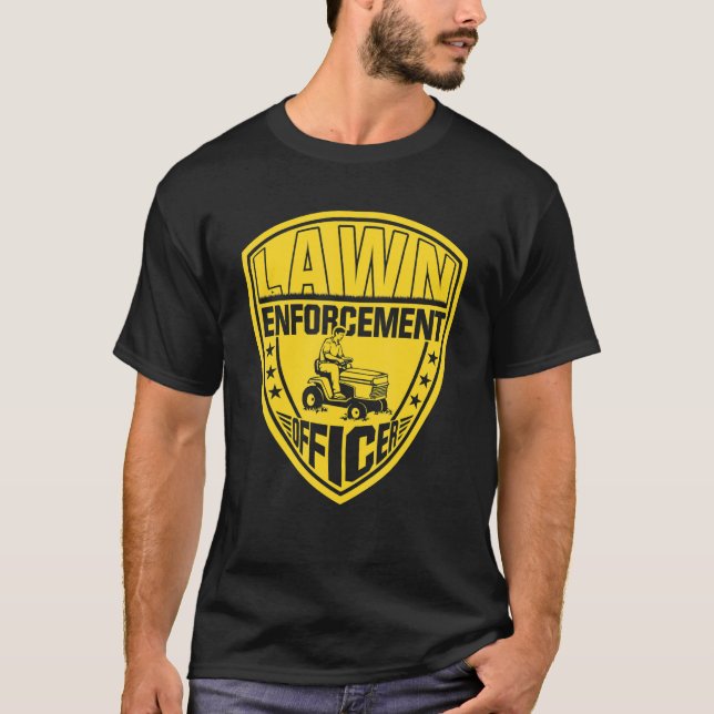 Gräsmatta exekutionstjänsteman t shirt (Framsida)