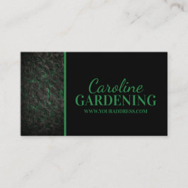 Gräsmatta för fysisk planering Visitkort