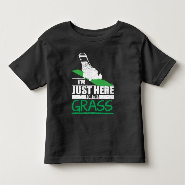 Gräsmatta Funny Gräsmatta Mower Grass Mining T Shirt (Framsida)