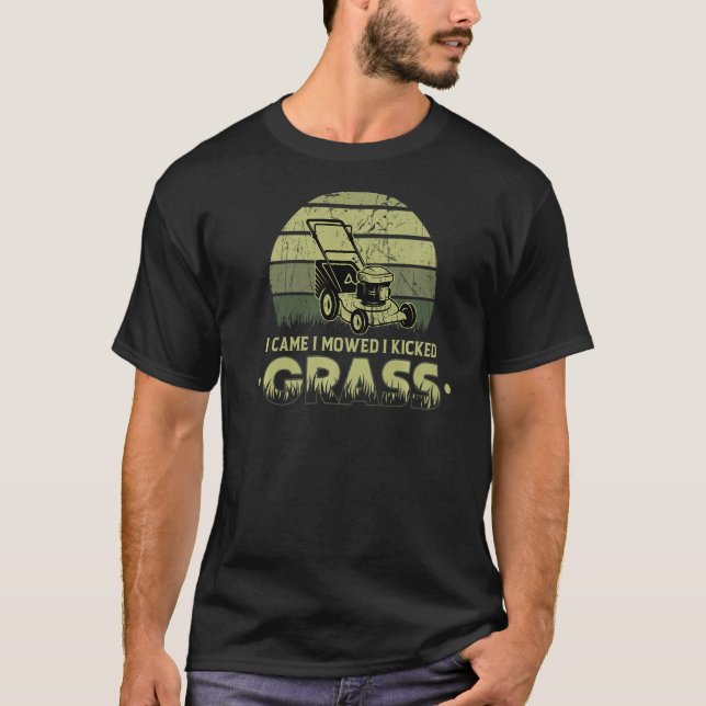Gräsmatta Gard  Landscaper Gard för gräsmassor T Shirt (Framsida)