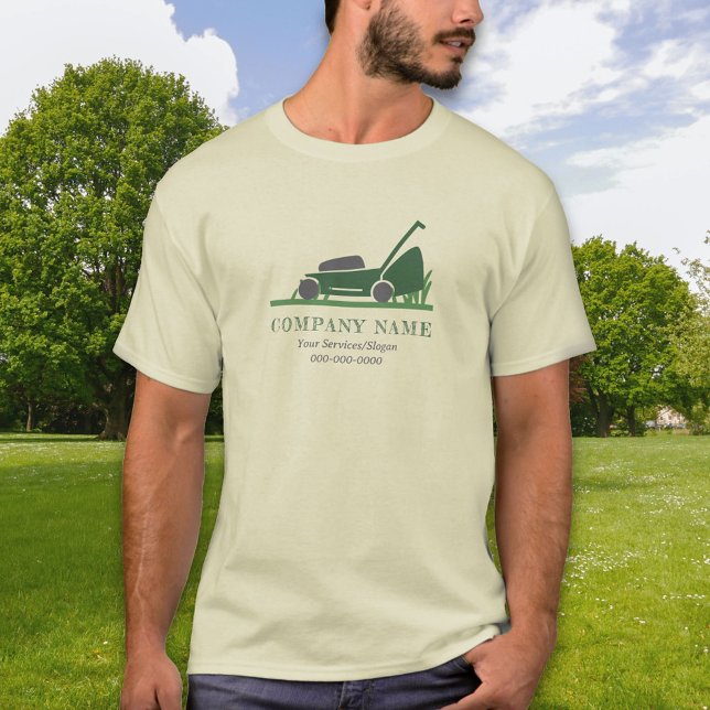 Gräsmatta & Gardener T-Shirt (Lawn Care & Gardener T-Shirt)