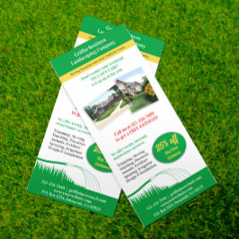 Gräsmatta Landscaping Flyer Rack Card