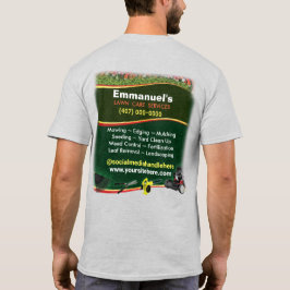 Gräsmatta Landscaping Grass Cining Grönt T-Shirt