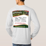 Gräsmatta Landscaping Grass Cining T-Shirt<br><div class="desc">Ge gräsmatta ett bra landskap med de här t-shirtarna. Anpassa genom att vid behov lägga till egen information.</div>