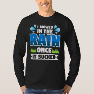 Gräsmatta Landscaping Rain T Shirt