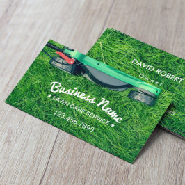 Gräsmatta & landskapsvård Professionell Mower Visitkort