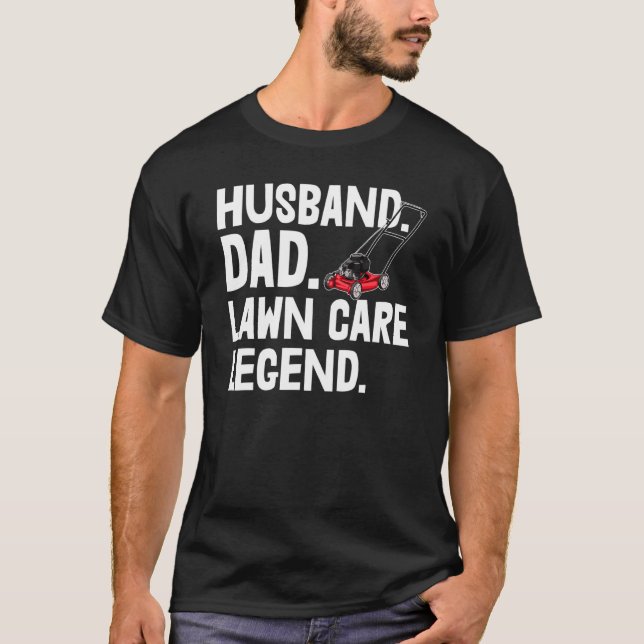 Gräsmatta Legents S Gräsmatta Workers Tees Pappa T Shirt (Framsida)