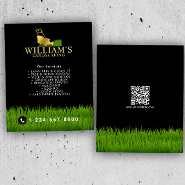 Gräsmatta Mining Cining Services, Gräsmatta Care G Flygblad