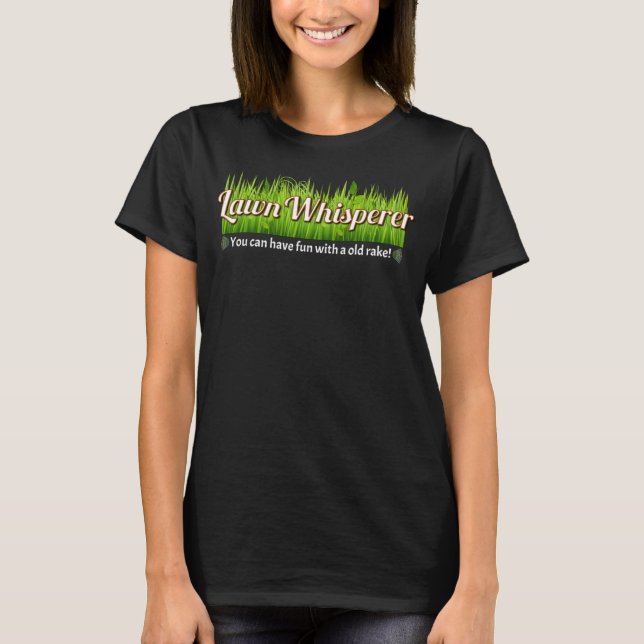 Gräsmatta Mining Old Rake Garden Gräsmatta Mower Y T Shirt (Framsida)