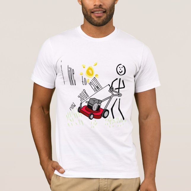 Gräsmatta Mower2 Tee (Framsida)