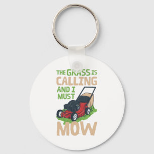 Gräsmatta Mower Gräsmatta Care Nyckelring