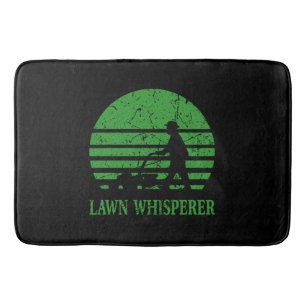 Gräsmatta Mower Gräsmatta Whisperer Gardener Gift Badrumsmatta