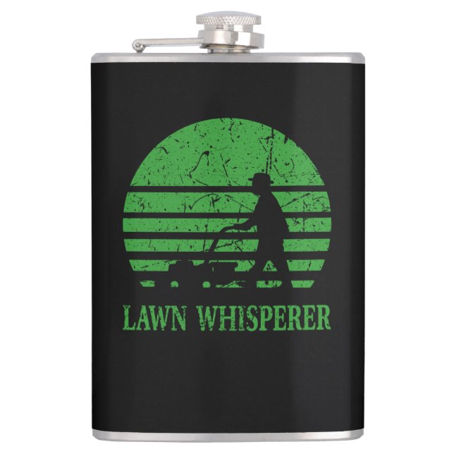 Gräsmatta Mower Gräsmatta Whisperer Gardener Gift Fickplunta (Framsidan)