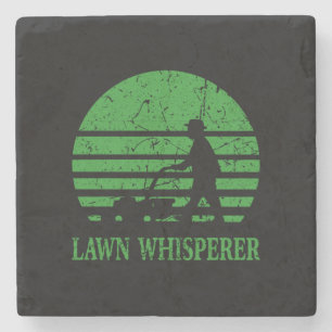 Gräsmatta Mower Gräsmatta Whisperer Gardener Gift Stenunderlägg