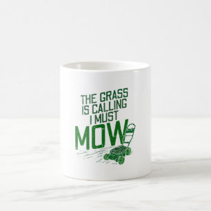 Gräsmatta Mower Kaffemugg