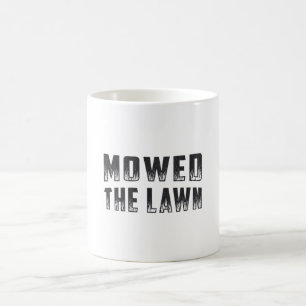 Gräsmatta Mower Mower har hanterat Gräsmatta  Kaffemugg