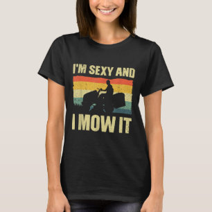 Gräsmatta Mower Novelty För manar Women Kids Lands T Shirt