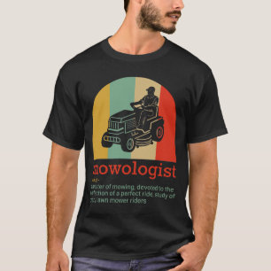 GRÄSMATTA MOWING Mowolog definition av masterrör T Shirt