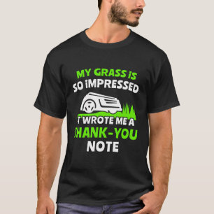 Gräsmatta Mving Robot Robotic Mower T Shirt