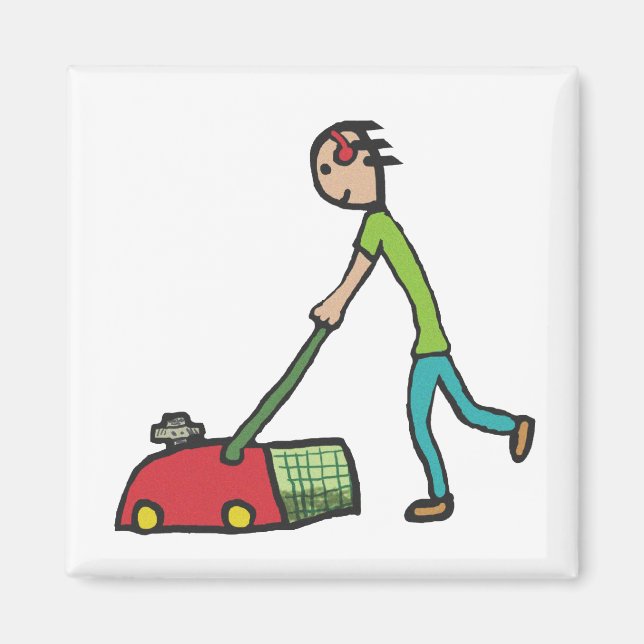 Gräsmatta Mwing Magnet (Framsidan)