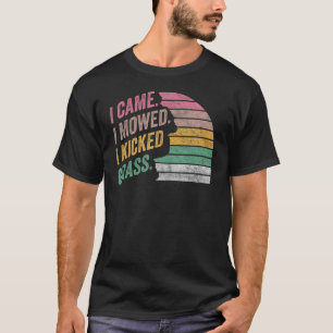 Gräsmatta Mwing Retro I kom hit när jag blev sjuk. T Shirt