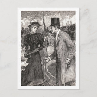 Gräsmatta, nära Stanhope Vykort