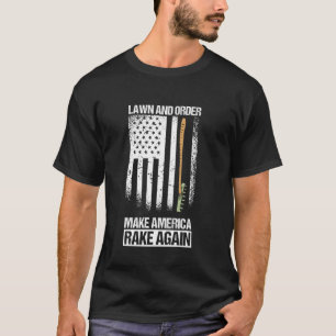 gräsmatta och beställning för trädgårdsmästare t shirt