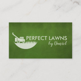 Gräsmatta och landskap visitkort