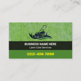 Gräsmatta- och landskapsmassa för Professionell Visitkort