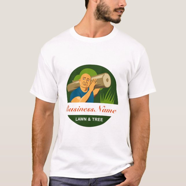 Gräsmatta och Träd T Shirt (Framsida)