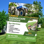 Gräsmatta- och trädgårdstjänster flygblad<br><div class="desc">Vi presenterar vår premiumbaserade Gräsmatta- och Garden Care Service Business Flyer - perfekten verktyg för att visa hur bra dina tjänster är! Gör ett bestående intryck med en affärsflygare för gräsmatta- och Garden Care Service som säger mycket om ditt engagemang för spetskompetens! Foton och text är anpassade för att marknadsföra...</div>