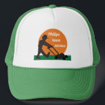 Gräsmatta Service Keps<br><div class="desc">Personlig gräsmatta. Underbar reklam för ditt företag! Om du vill kan du enkelt ändra namn och/eller teckensnitt,  färg och storlekt teckensnitt.</div>